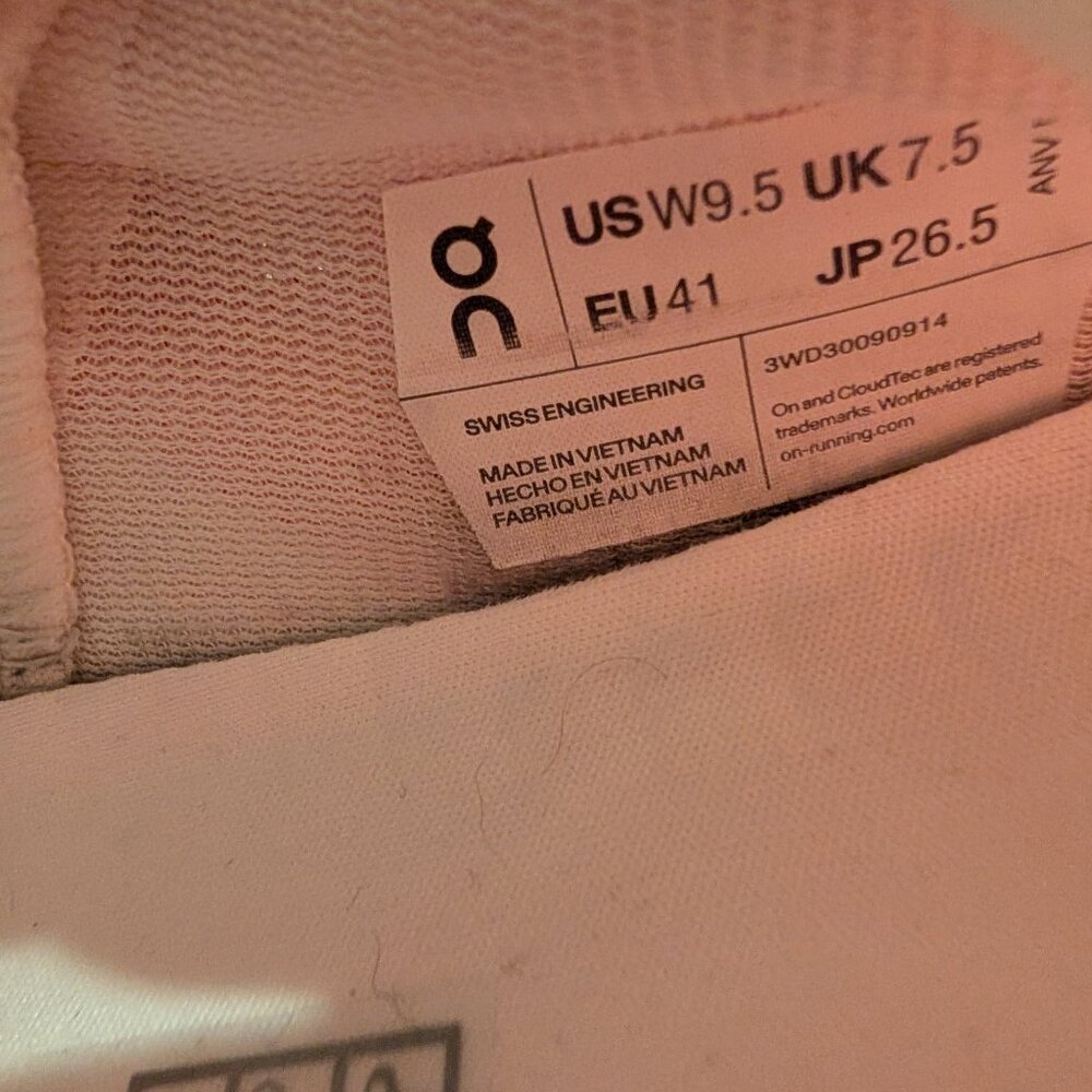 On Running Cloudeclipse Running Shoes Women's 9.5 - Picture 3 of 5